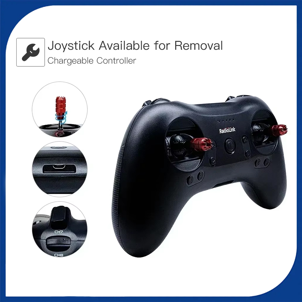 Radiolink T8S 8CH 2.4G RC Tran - مراجعة Drone Rc Game وسعره