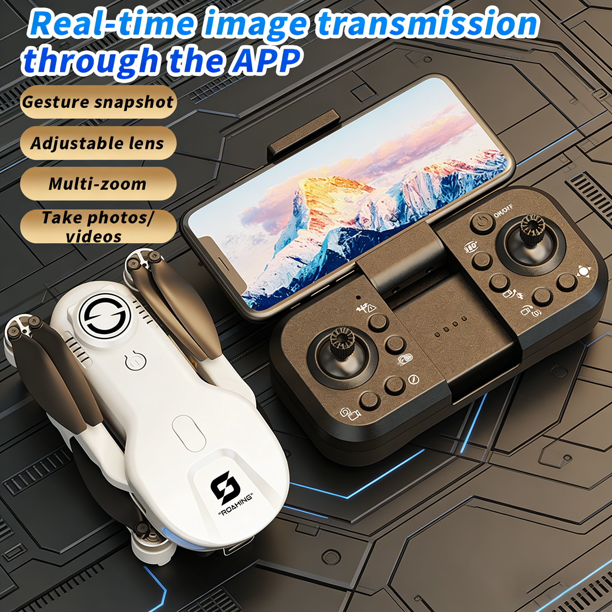HD 8K Professional GPS Drone w - مراجعة Drone Rc Foldable وسعره