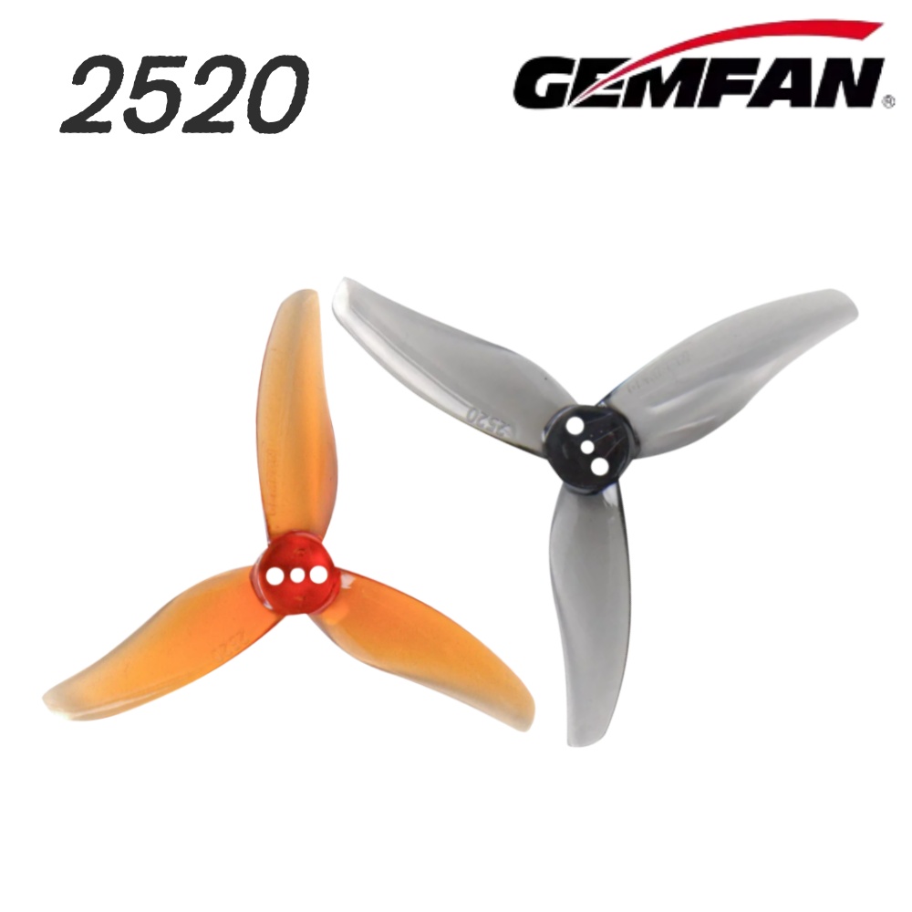 4Pairs Gemfan Hurricane 2520 2 - مراجعة Drone Tech Rc وسعره