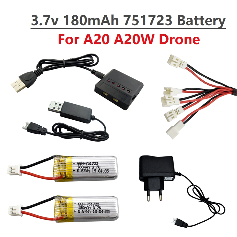 Original 3.7V 180mAh Lipo Batt - مراجعة Drone Zll Rc وسعره