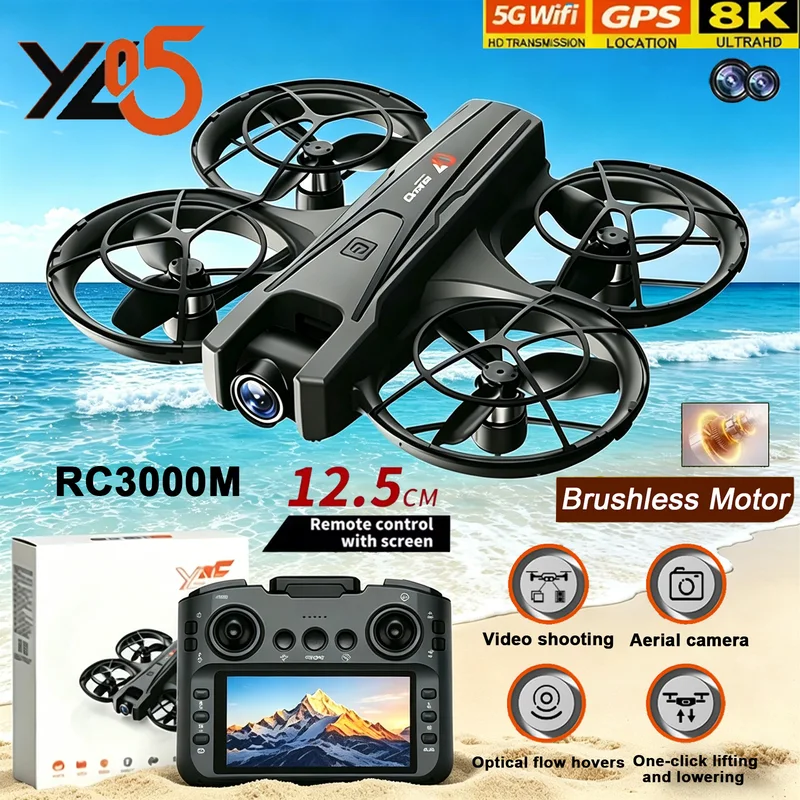 YL05 Drone 8K HD Dual-Camera S - مراجعة Dj Rc Drone وسعره