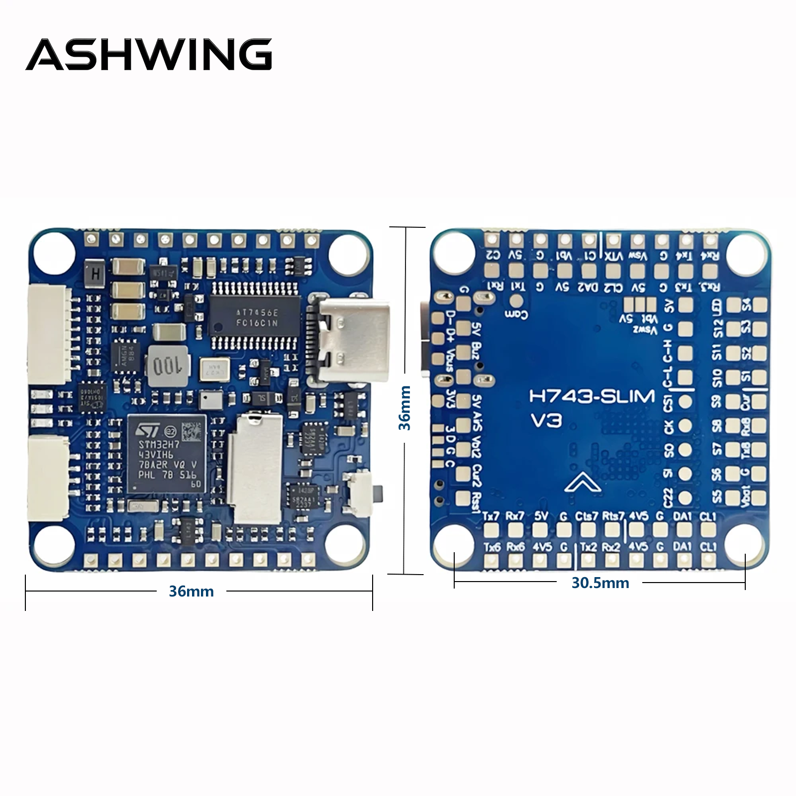 H743-SLIM V3 Flight Controller - مراجعة Drone Rc Flight Controller وسعره