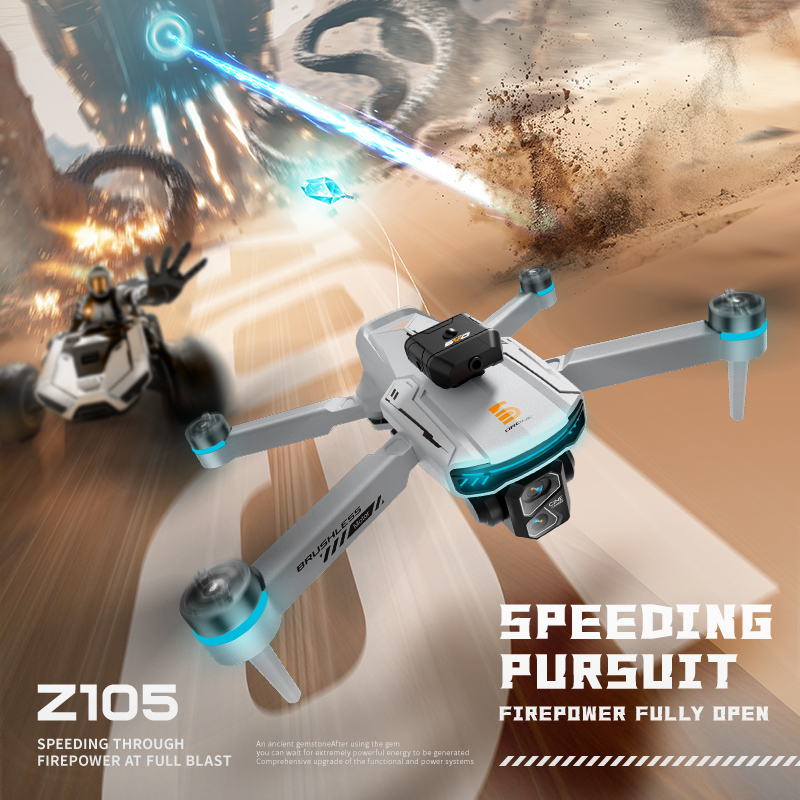 New Z105 RC Drone 8K Professio - مراجعة Drone Without Rc وسعره