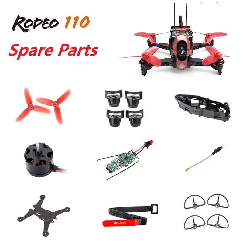 Walkera Rodeo 110 RC Drone Spa - مراجعة Drone Propeller Guards وسعره