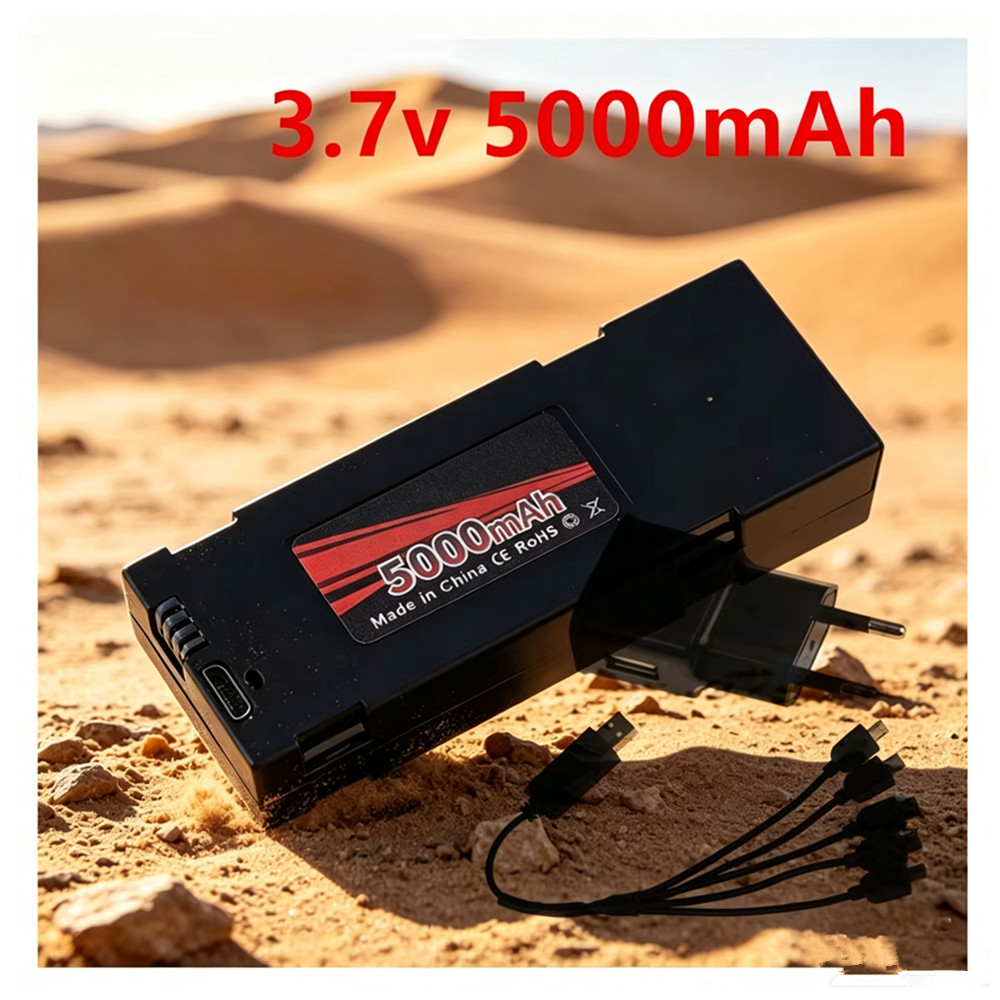 E88 Battery 3.7V 5000mah E88 D - مراجعة Drone Rc E99 Pro وسعره