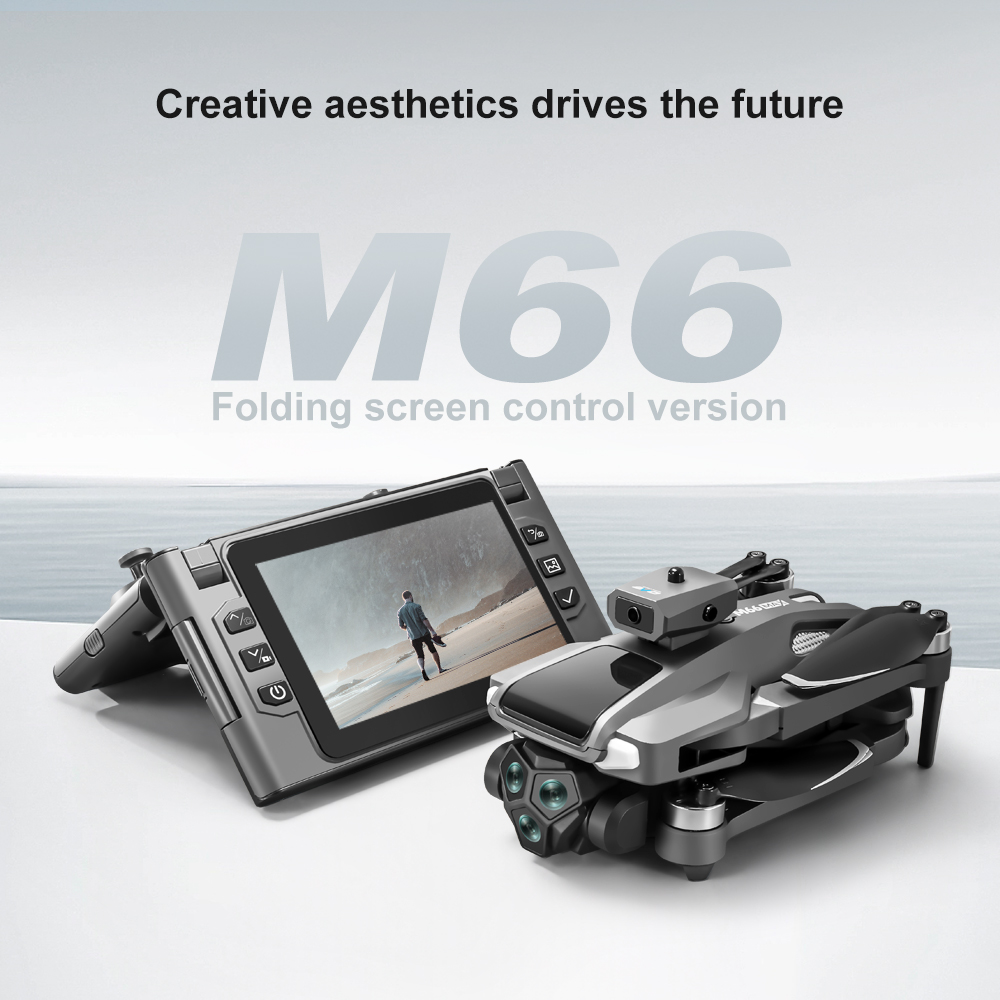 Foldable M66 RC Drone with 4.5 - مراجعة Drone Rc Foldable وسعره