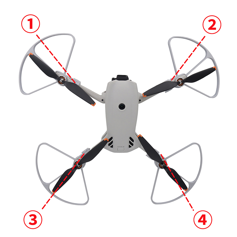 For DJI Lito1/X1 Drone Anti-co - مراجعة Drone Propeller Guards وسعره