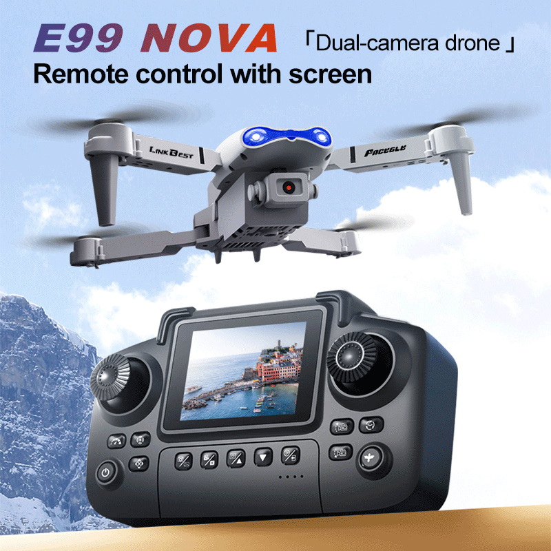 FACEGLE UAV E99 Nova RC Drone  - مراجعة Drone Rc Foldable وسعره