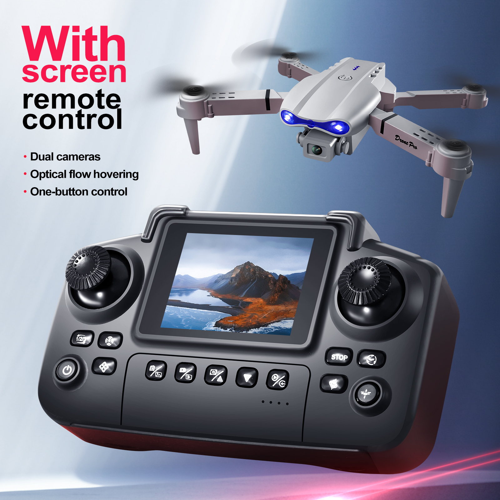 2025 New E88 E99 Upgraded Dron - مراجعة Drone E88 Rc Quadcopter وسعره