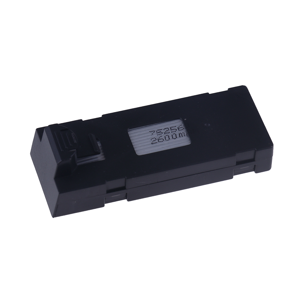 Upgrade Capacity 2600mAh 3.7V  - مراجعة Drone Rc E99 Pro وسعره