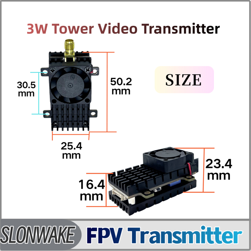 SLONWAKE 5.8G 3000mW Simulatio - مراجعة Drone Rc1 وسعره