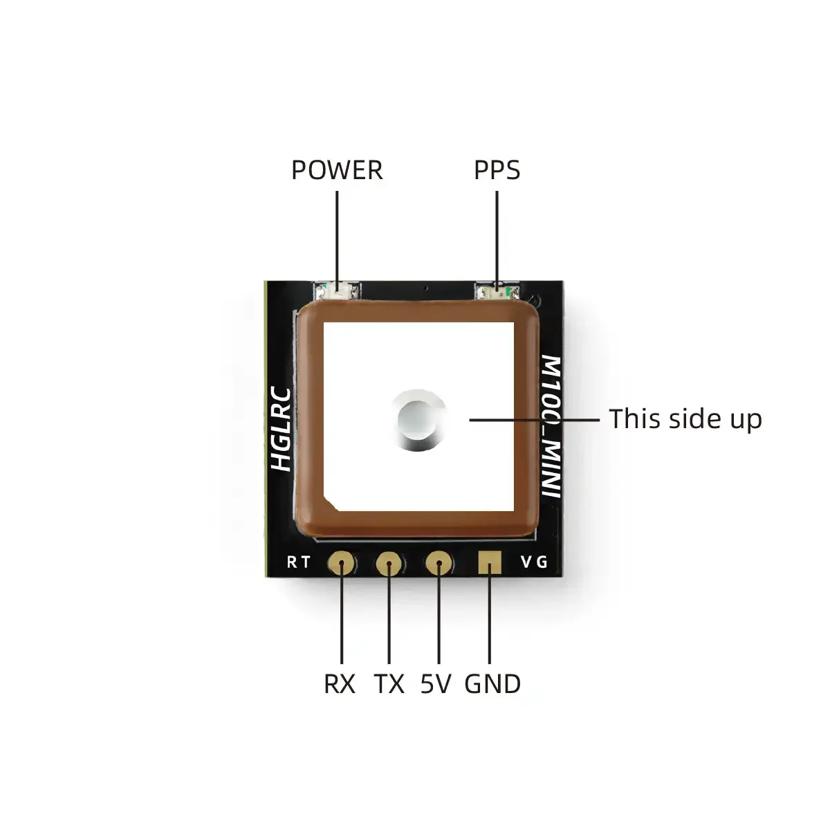HGLRC M100 MINI GPS Module M10 - مراجعة Drone Rc Flight Controller وسعره