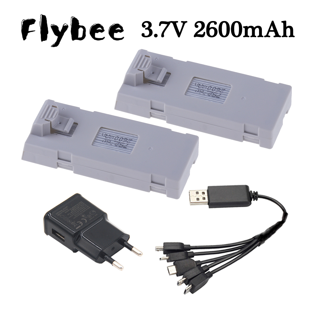 3.7V 2600mAh RC Drone Battery  - مراجعة Drone Rc E99 Pro وسعره