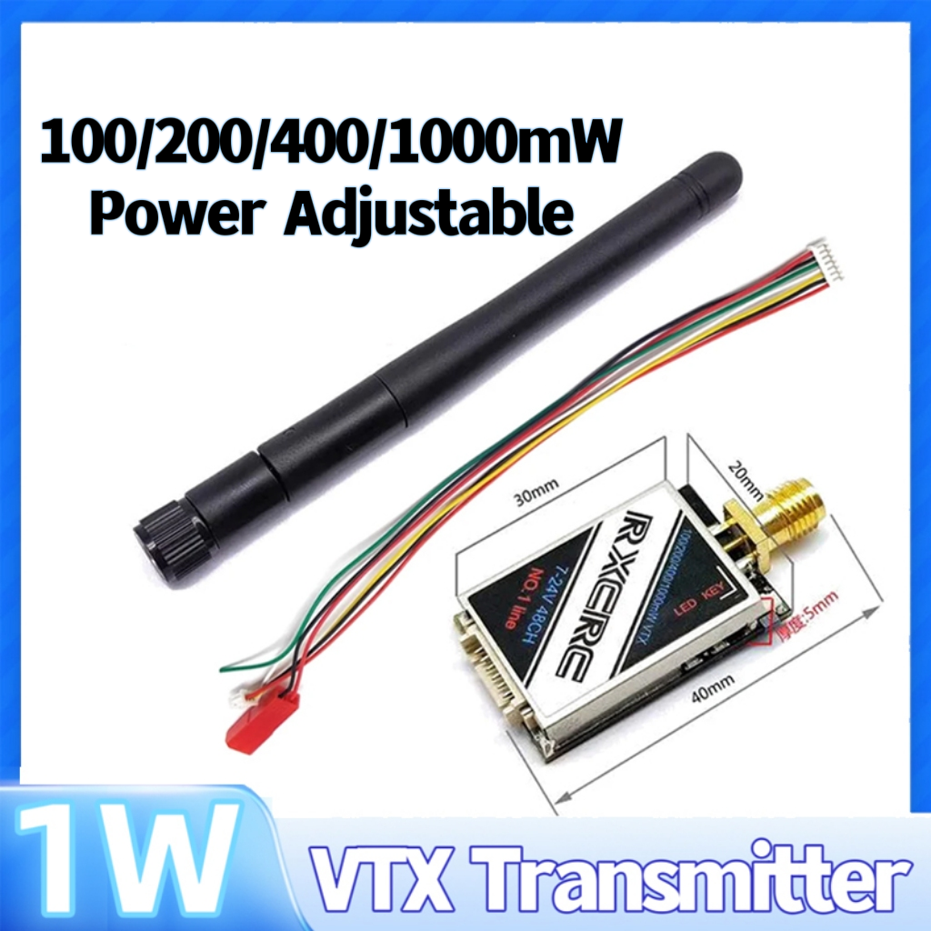 SLONWAKE 5.8G 48CH 1000mW Powe - مراجعة Rc Transmitter وسعره