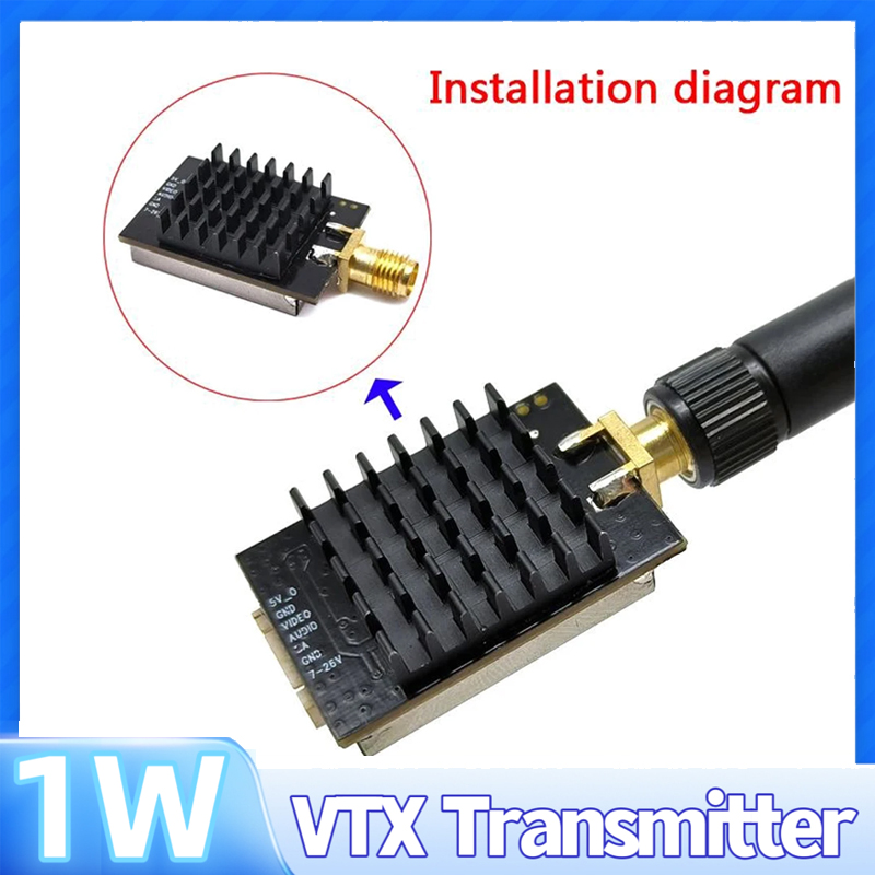 SLONWAKE 5.8G 48CH 1000mW Powe - مراجعة Rc Transmitter وسعره