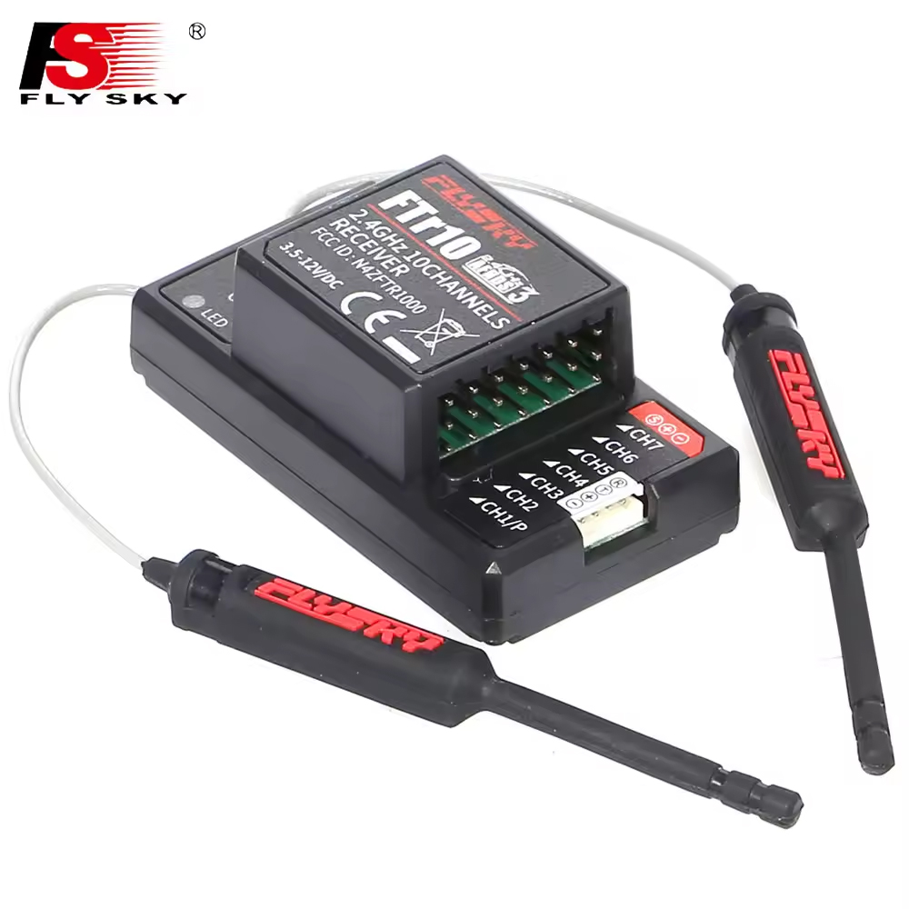 FlySky FTr10  FTr16S 2.4G Two- - مراجعة Drone Tech Rc وسعره