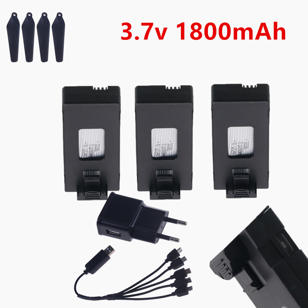 Rechargeable 3.7V Lipo Battery - مراجعة Drone E88 Rc Quadcopter وسعره