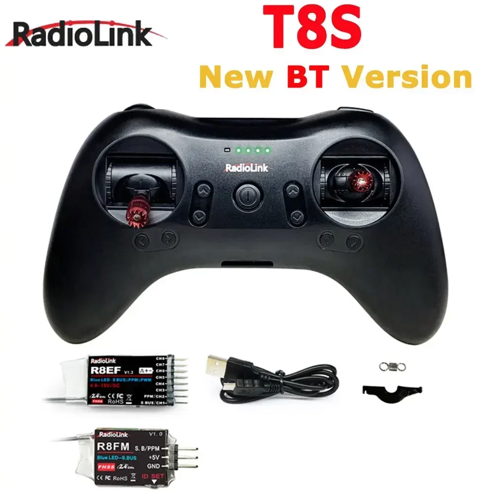 Radiolink New T8S 2.4G 8 Chann - مراجعة Drone Rc Game وسعره