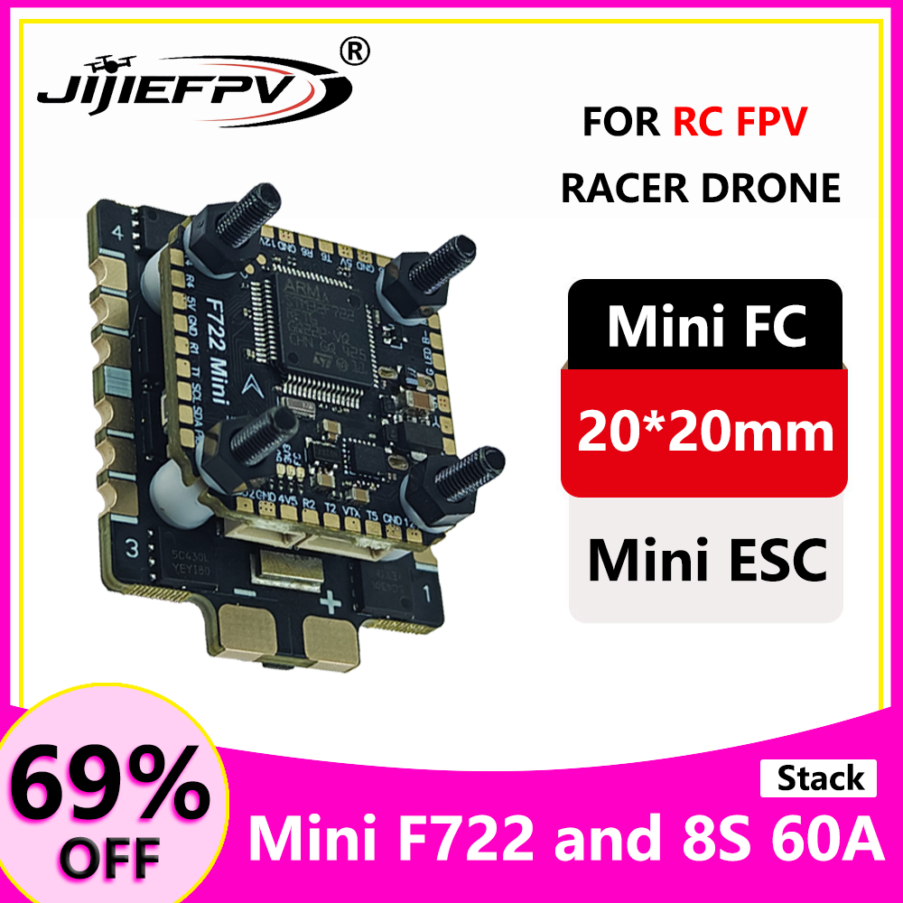 JiJieFPV F7MINI Flying Tower V - مراجعة Drone Tech Rc وسعره