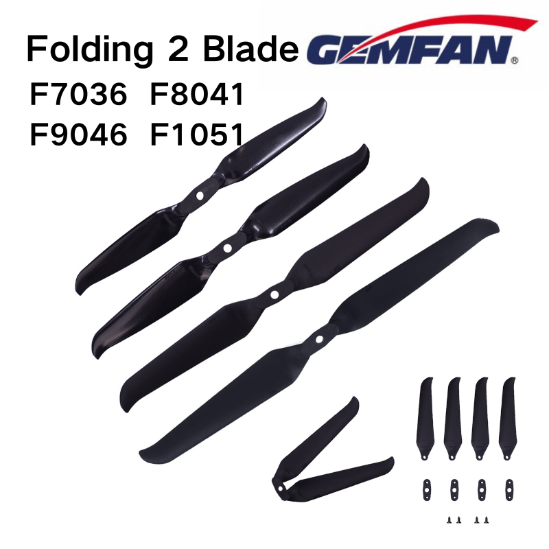 Folding Prop 2 Blade 7-10inch  - مراجعة Drone Tech Rc وسعره
