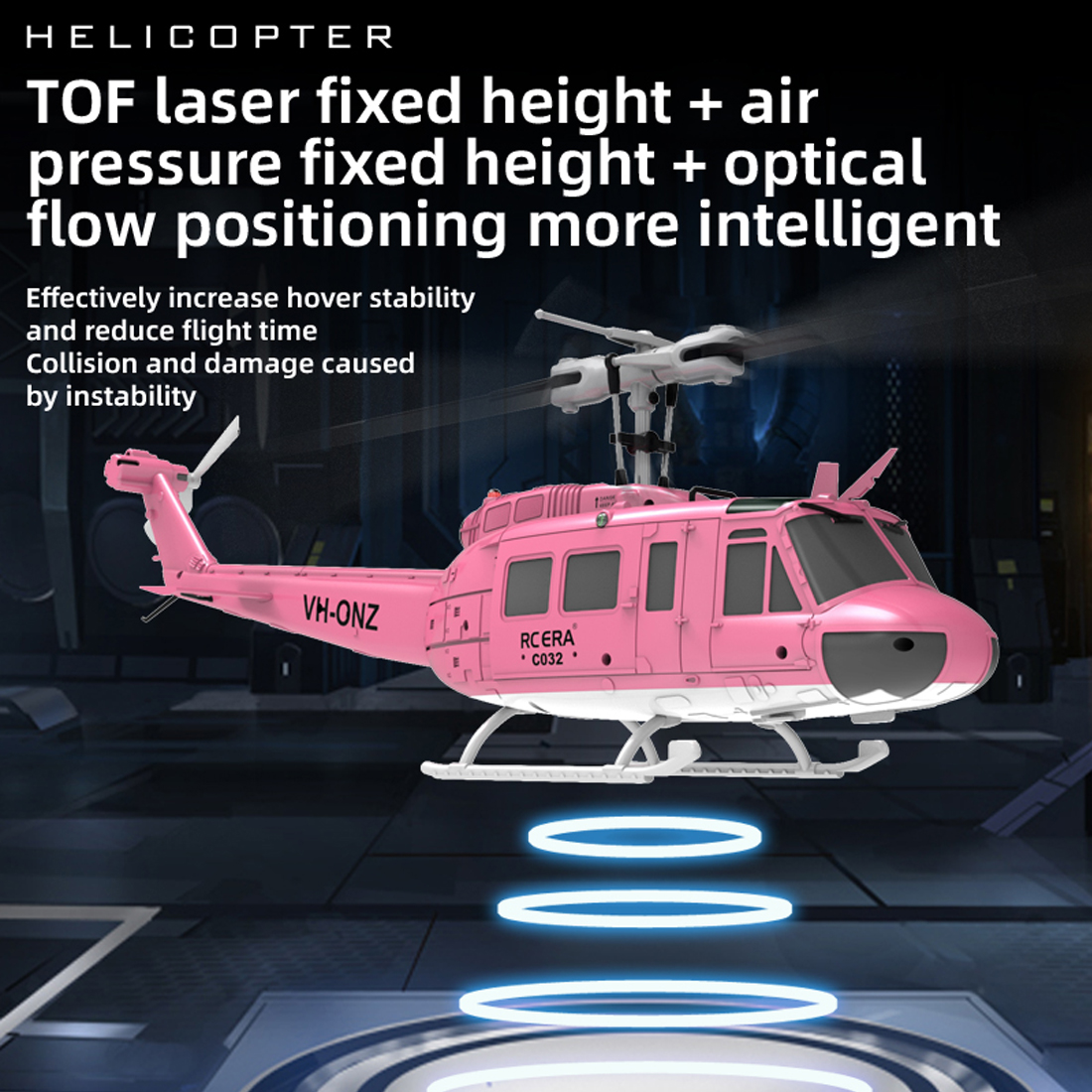 C032 6CH Brushless RC Helicopt - مراجعة Drone Without Rc وسعره