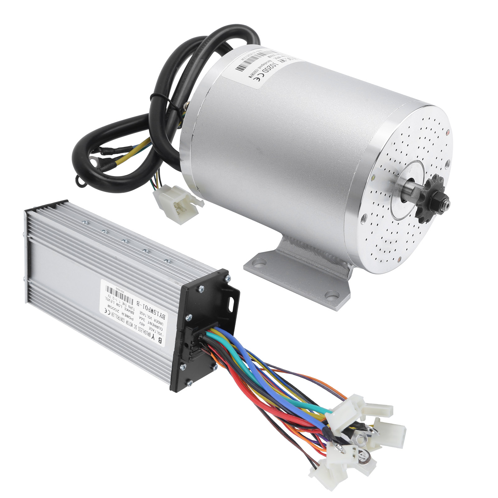 48V 2000W Brushless Motor Cont - مراجعة Brushless Motor وسعره