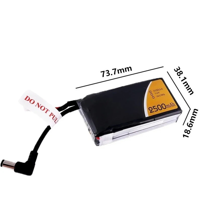 2500mAh 7.4V Upgrade 1C Lipo B - مراجعة Drone Zll Rc وسعره