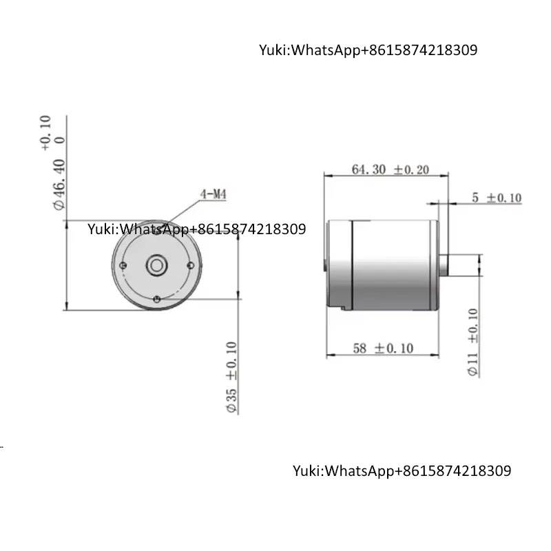 24V 9kg Thrust190KV Thruster M - مراجعة Brushless Motor وسعره