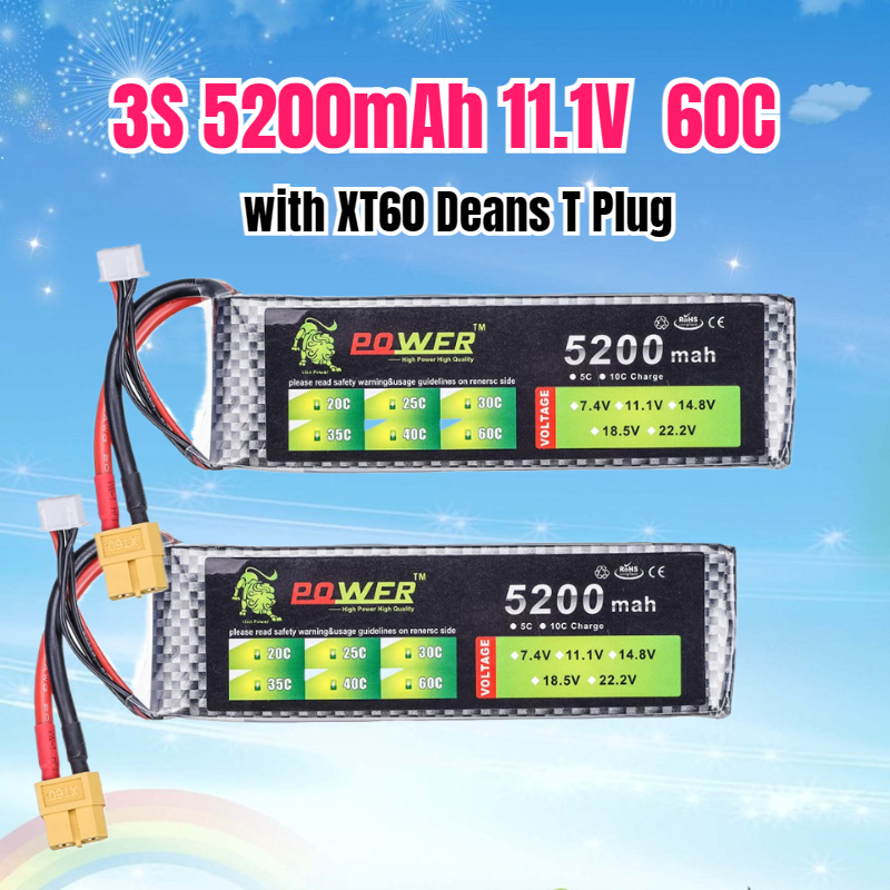 3S 5200mah 11.1V  60C Lipo Bat - مراجعة Drone Zll Rc وسعره
