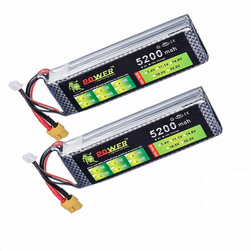 3S 5200mah 11.1V  60C Lipo Bat - مراجعة Drone Zll Rc وسعره