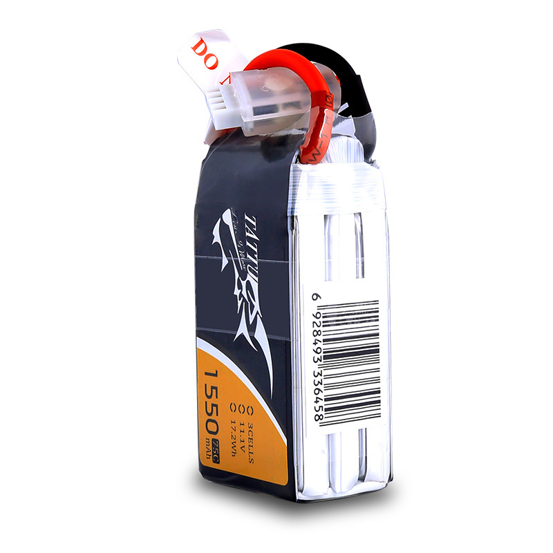 TATTU 3S 11.1V 1550mAh 75C LiP - مراجعة Drone Zll Rc وسعره